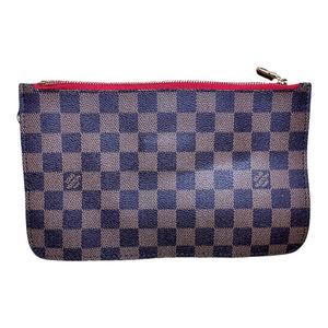 Brown Pouchette Clutch